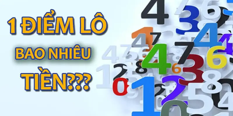 1 điểm lô bao nhiêu tiền đối với khu vực Bắc, Trung Nam
